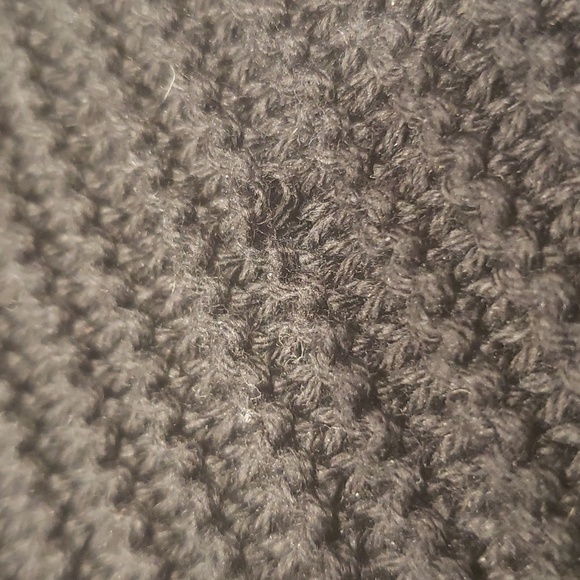 Mexx thick Knit top sweater 3/4 sleeves Women's Medium Black - Picture 13 of 13